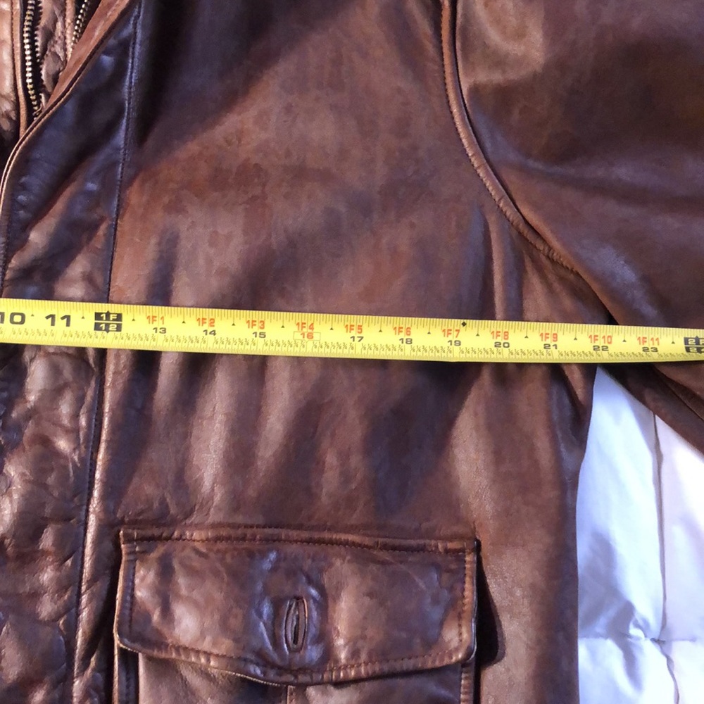 HSN (Hart Schaffer Marks)leather jacket. - Picture 6 of 11